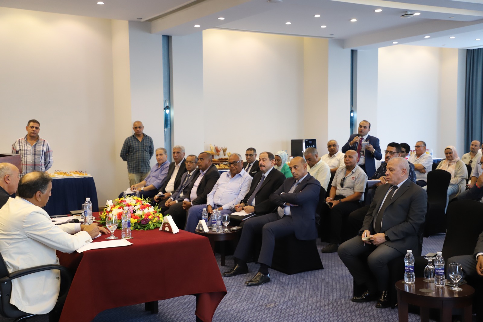 North African Industrial and Mining Company participated in attending the meeting that took place with Red Sea investors, with Sir. Advisor to the President of the Republic