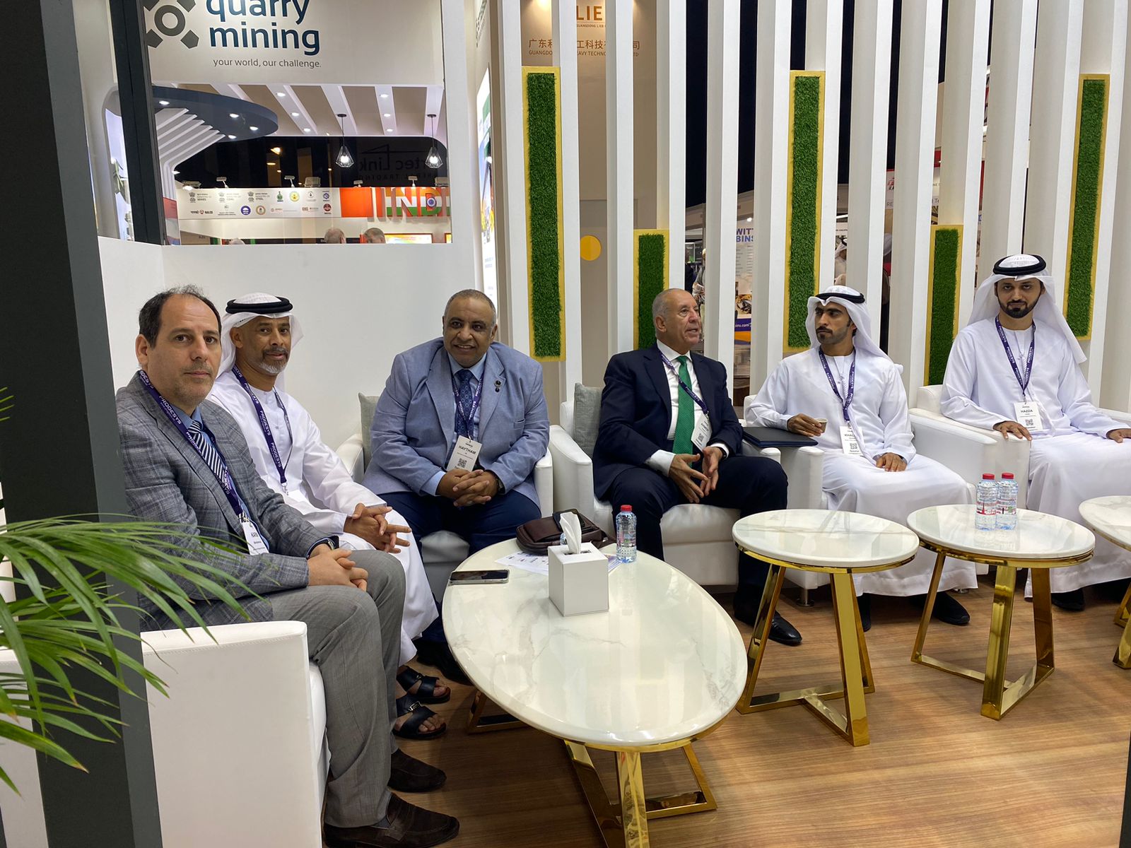 ِشركة شمال إفريقيا والمشاركة في منتدى التعدين العالمي (Mining Show) بالإمارات العربية المتحدة