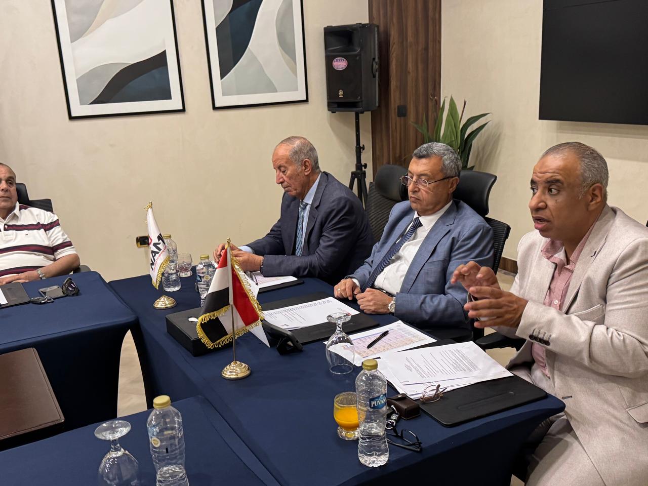 North Africa Company, in its meeting discusses opportunities for joint cooperation with foreign companies